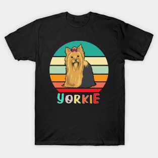 Vintage Retro Yorkie T-Shirt
